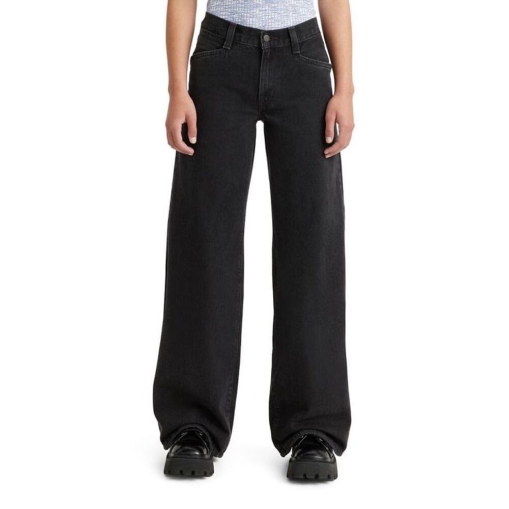 Levi's Women's Dark Wide-Leg Jeans